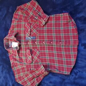 Vintage 80’s NWT Williams Bay flannel